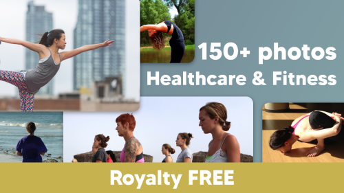 150+ Royalty free Healthcare & Fitness photos