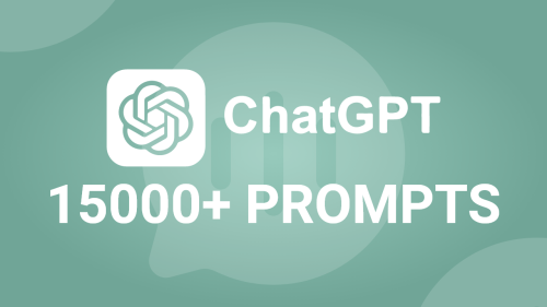 15 000+ ChatGPT Prompts