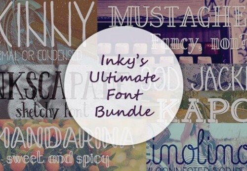 Font Bundle: 52 Beautiful OpenType Fonts