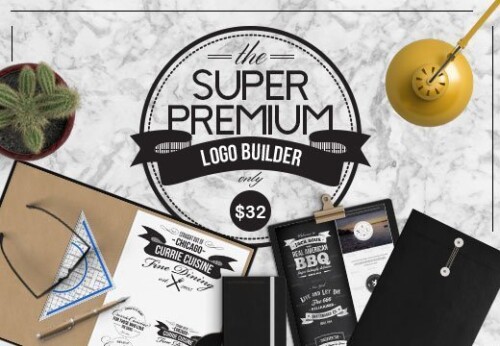 The Super Premium Logo Builder