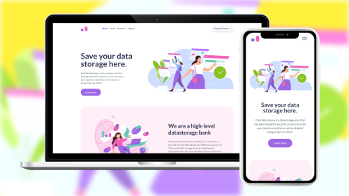 DataWarehouse - Advanced Data Storage and Business HTML5 Template