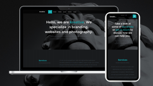 Kreative - Creative Agency and Portfolio HTML5 Template