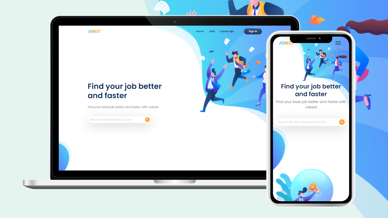 Jobest - Job Portal and Career HTML5 Template - Image #1