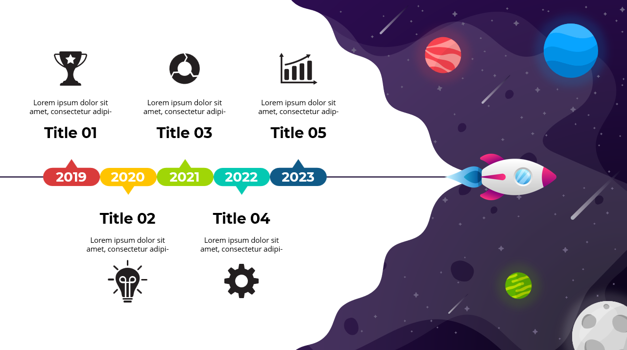 Space-Themed Presentation Template for PowerPoint and Keynote - Image #5